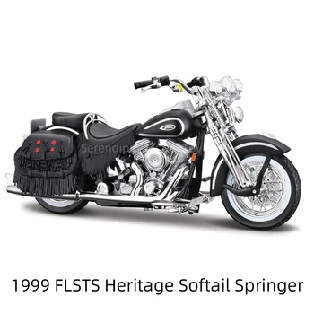 Maisto 1:18 Harley-Davidson 1999 FLSTS Heritage Softail Springer Die Cast Vozidiel Zberateľské Záľuby Motocykel Model Hračky
