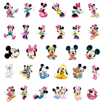 Disney Funny Mickey Minnie Mouse Pár Epoxidové Živice Non-porézne Charms Akryl Šperky poznatky Pre DIY Cartoon Náušnice Šperky