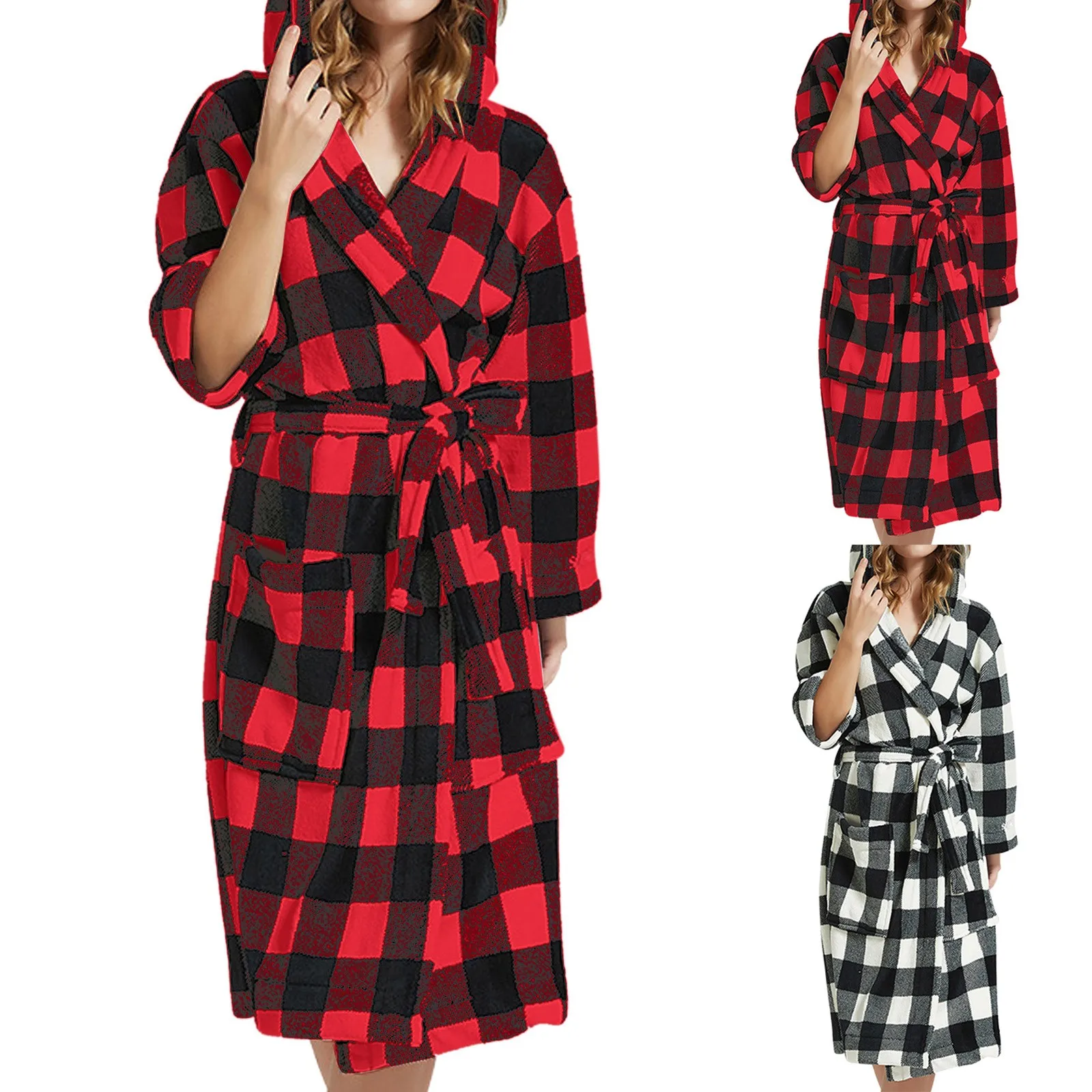 Obrázok /content/Hrubé-dámy-koberčeky-pajama-nastaviť-ženy-kapucí-1-103070.jpeg