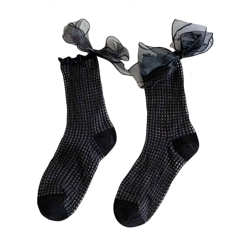 Obrázok /content/Lolita-jar-leto-duté-tenké-ponožky-čiernej-a-bielej-5-439514.jpeg