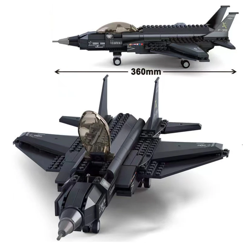 Obrázok /content/Stavebným-hračky-armády-na-f35-lightning-ⅱ-fighter-4-123665.jpeg